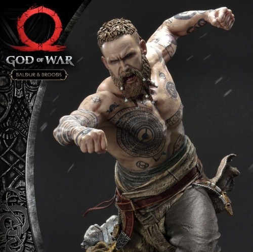 Baldur & Broods God of War (2018) Statue 1/4 by Prime 1 Studio